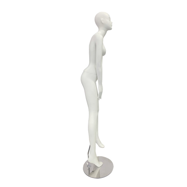 FMW_ROSO3 Female Matt White Full Body Mannequin –