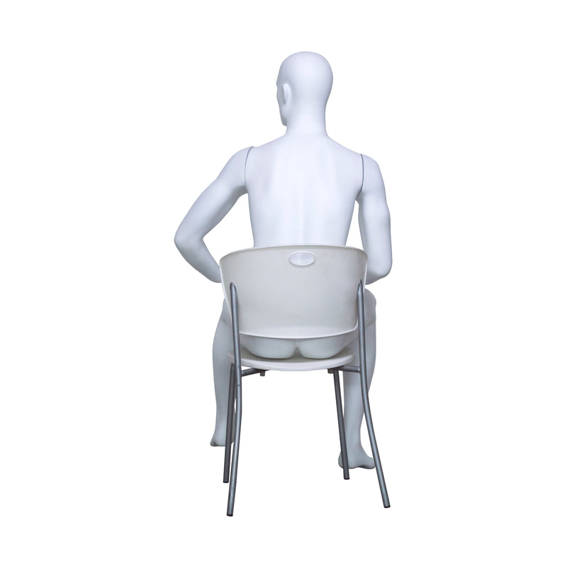 H6 Male Seated Mannequin