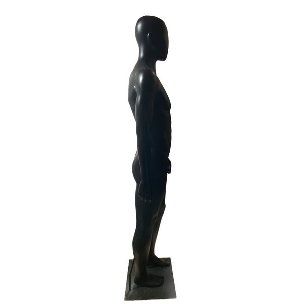 CMB2101 Male Matt Black Mannequin [HIRE]