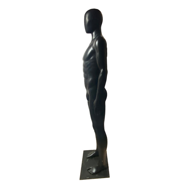 CMB2102 Male Matt Black Mannequin [HIRE]