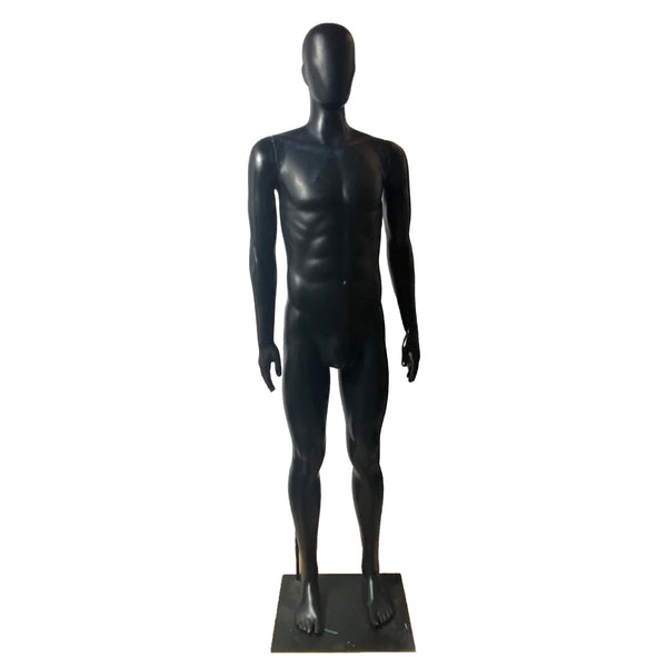 CMB2102 Male Matt Black Mannequin [HIRE]