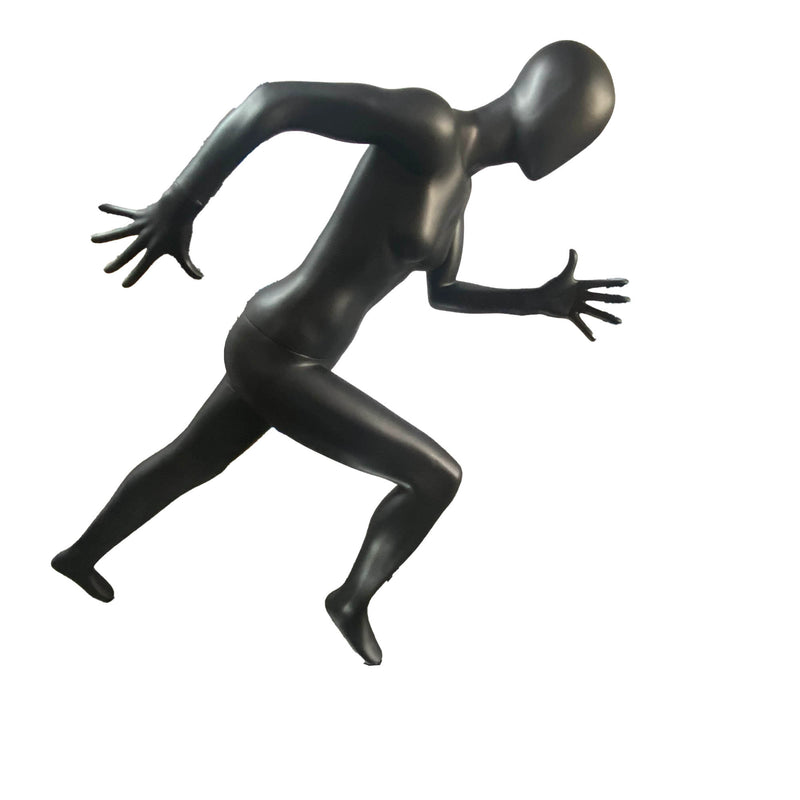 FR11 Female Matt Black Mannequin ( rental only )