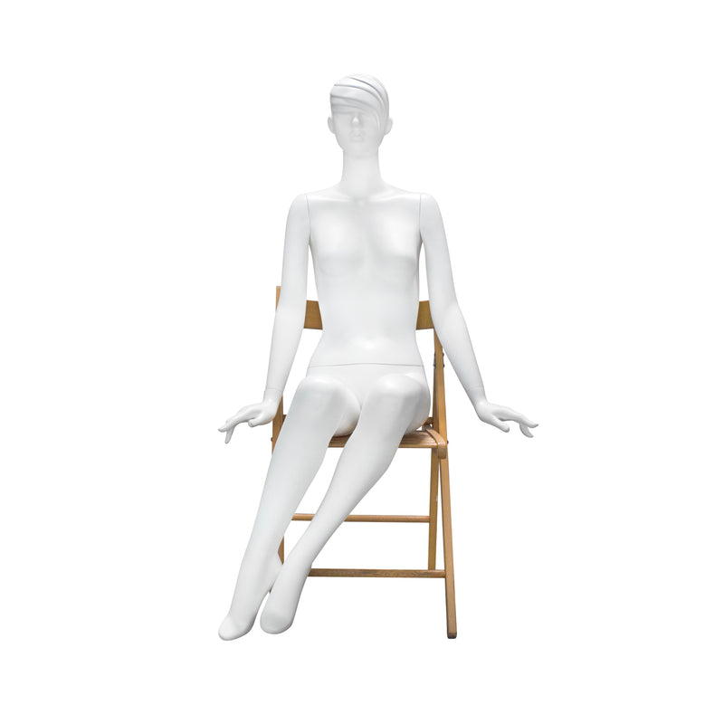 Aurora Series Mannequins - Matte White Mannequins - Matte White