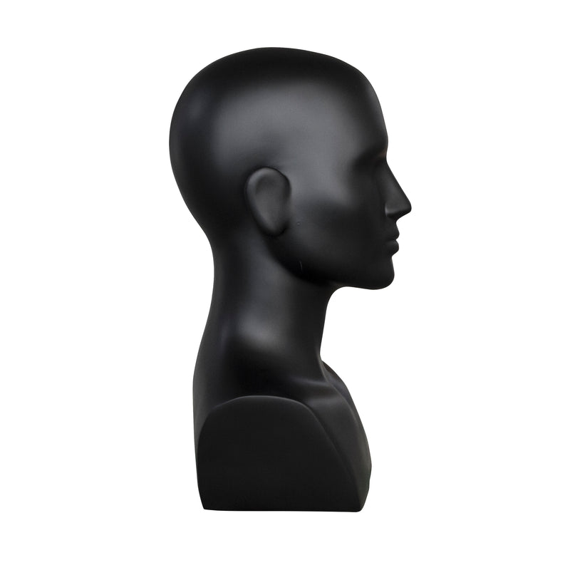 MHB02 Male Head Bust Mannequin in Silver –
