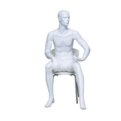 H6 Male Seated Mannequin