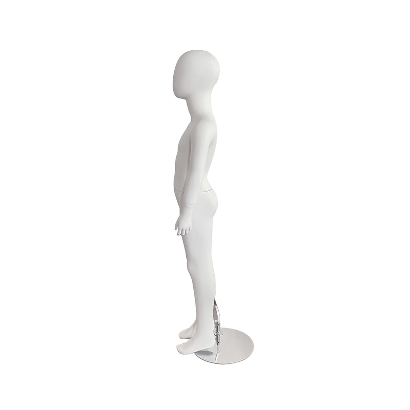 KB7 Child Matt White Mannequin (7-12 years old)